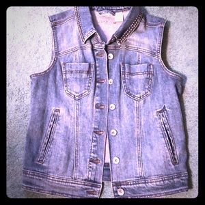 DKNY denim vest
